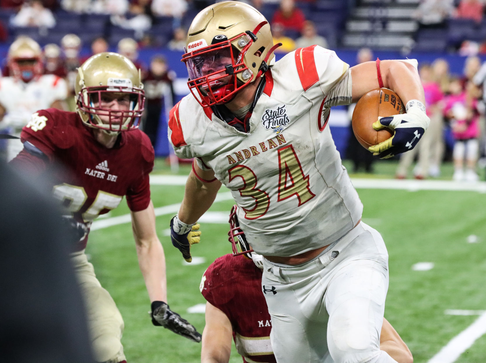 2A football state championship: Andrean vs. Evansville Mater Dei